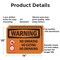 Signmission No Smoking No Eating No Drinking OSHA Warning Sign, Aluminum, 14in W x 10in L, 2PK OS-2PACK-WS-A-1014-L-12712 - alternate 5